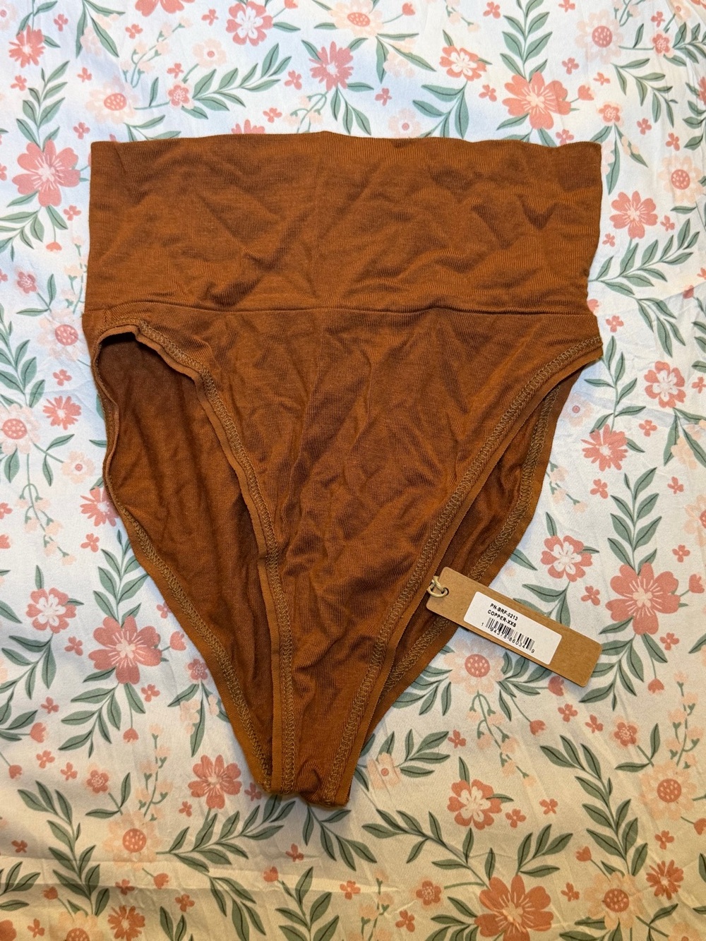 Skims size xxs panty brief copper new with tags